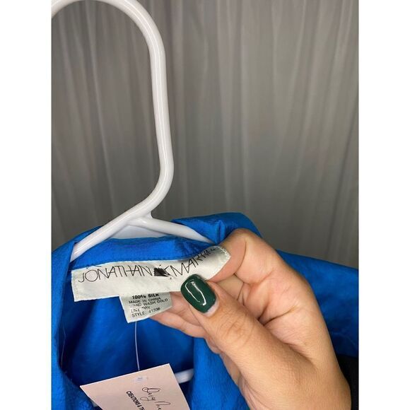 Jonathan Martin vintage silk blouse - Picture 6 of 7